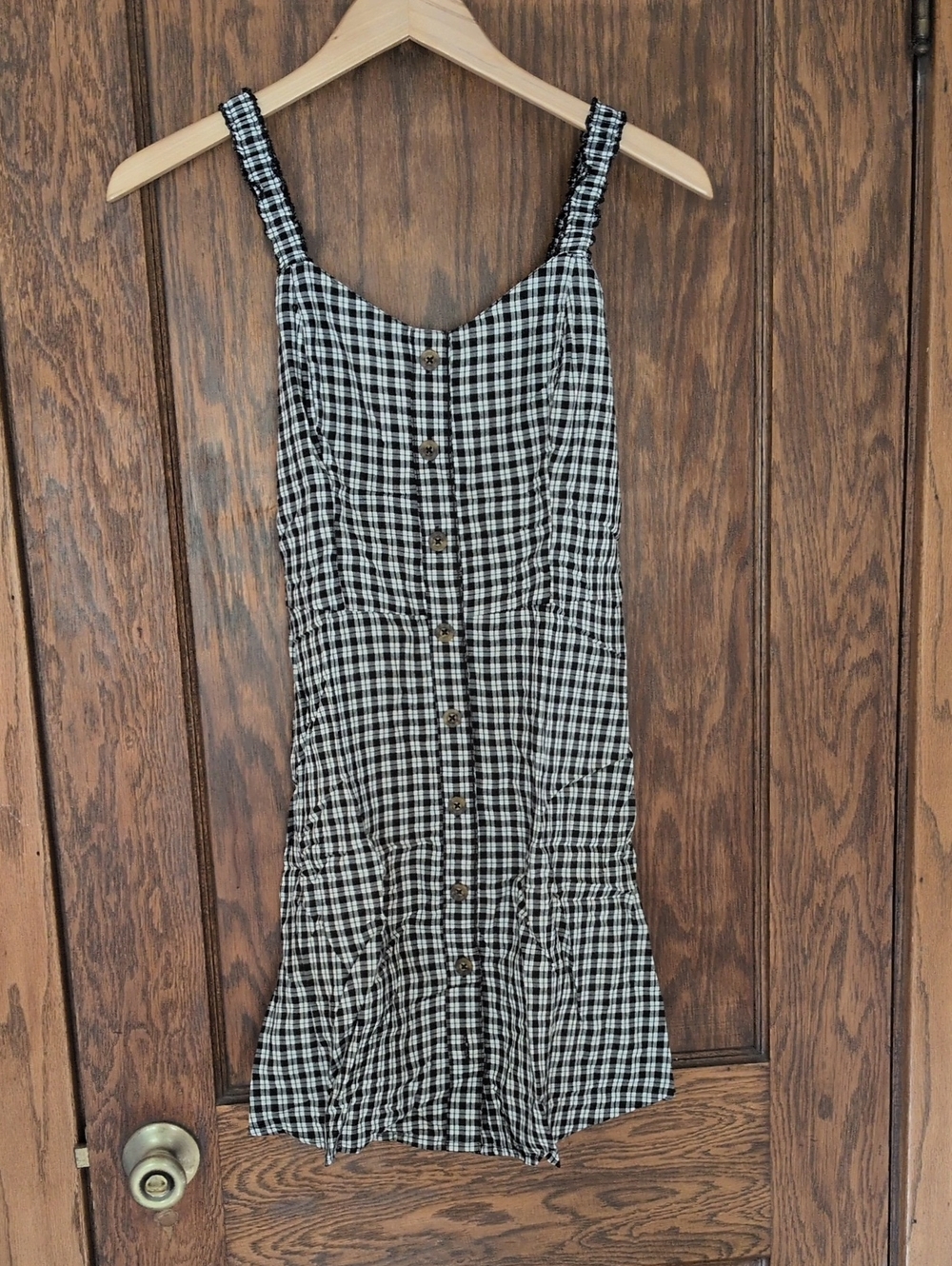Hollister Gingham Mini Dress